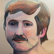 My project for course: Artistic Portrait with Watercolors. Fine Arts, Painting, Watercolor Painting, and Portrait Drawing project by jessi_elana_aaron - 11.22.2022