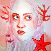 Mój projekt z kursu: Portret ilustrowany z użyciem akwareli. Un projet de Illustration traditionnelle, Beaux Arts, Peinture, Dessin, Aquarelle, Dessin de portrait , et Dessin artistique de Agnieszka Górka - 25.11.2022