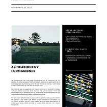 Formaciones y alineaciones en futbol. Escrita, Criatividade, Comunicação, Sketchbook, Narrativa, Cop, writing, Stor, telling, e Redação de conteúdo projeto de david_torres_7 - 24.11.2022