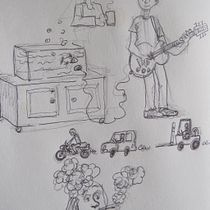 My project for course: Daily Sketching for Creative Inspiration. Traditional illustration, Sketching, Creativit, Drawing, and Sketchbook project by Jean-marie Gabet - 11.26.2022