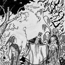Meu projeto do curso: Ilustração de contos de fadas com bico de pena e tinta. Drawing, Artistic Drawing, Ink Illustration, and Traditional illustration project by Vinicius F. Barth - 11.25.2022