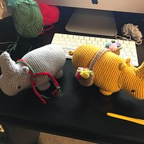 Mi proyecto del curso: Diseño y creación de amigurumis. Arts, Crafts, To, Design, Fiber Arts, DIY, Crochet, Amigurumi, and Textile Design project by Martha Campuzano-Otero - 11.26.2022