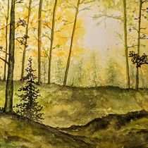My project for course: Dreamy Watercolor Landscapes: Paint with Light. Un projet de Peinture , et Aquarelle de Sharon Wilson - 25.11.2022