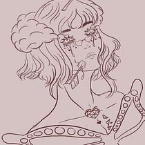 Mi proyecto del curso: Retratos digitales de fantasía con Photoshop. Ilustração tradicional, Desenho, Ilustração digital, Desenho de retrato, Desenho digital, e Pintura digital projeto de Alexandra Rodriguez - 27.11.2022