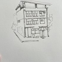 My project for course: Expressive Architectural Sketching with Colored Markers. Sketching, Drawing, Architectural Illustration, Sketchbook & Ink Illustration project by hongkongecl - 11.27.2022