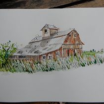 My project for course: Expressive Architectural Sketching with Colored Markers. Sketching, Drawing, Architectural Illustration, Sketchbook & Ink Illustration project by Fiona Jones - 11.27.2022