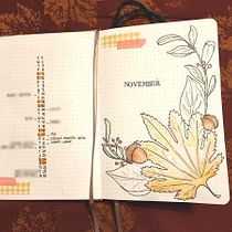 Il mio progetto del corso: Disegno floreale per illustrare il tuo bullet journal. Un proyecto de Pintura, Lettering, Dibujo, Ilustración botánica, H, lettering, Gestión y productividad							 de Silvia Pivetti - 27.11.2022