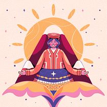 Mi proyecto del curso: Composición creativa para ilustración con Procreate. Ilustração tradicional, Criatividade, Ilustração digital, e Desenho digital projeto de Beatriz Molina Rios - 19.11.2022