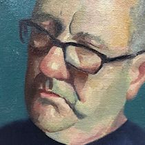 My project for course: Portrait Painting with Oil: Explore Light and Shade. Fine Arts, Painting, and Oil Painting project by Nick Hithersay - 12.15.2022