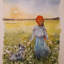 My project for course: Storytelling through Watercolor Illustration. Un progetto di Illustrazione tradizionale, Pittura ad acquerello, Stor, telling, Narrativa e Manga di Lilija Markevič - 27.11.2022