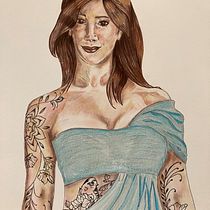 Mon projet du cours : Illustration au pastel et aux crayons de couleur. Un progetto di Illustrazione tradizionale, Belle arti, Disegno a matita, Disegno, Disegno di ritratti, Disegno realistico e Disegno artistico di celinesta - 27.11.2022