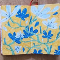 My project for course: Illustrating Nature: A Creative Exploration. Traditional illustration, Painting, Drawing, Watercolor Painting, Ink Illustration, and Naturalistic Illustration project by Patricia Avila - 11.27.2022