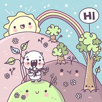 My project for course: Designing Kawaii Worlds: Spread Joy Through Illustration. Character Design, Digital Illustration, and Manga project by edie_2 - 11.24.2022