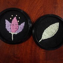 Mi proyecto del curso: Bordado contemporáneo con puntos tradicionales mexicanos. Een project van Craft, Borduurwerk, Textiel y Textielontwerp van Adela Arsuaga - 28.11.2022