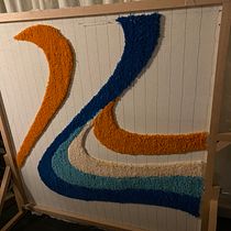 Mon projet du cours : tufting première tentative. Arts, Crafts, Fiber Arts, DIY, Textile Design, and Design project by Nora Munoz Cortez - 11.28.2022