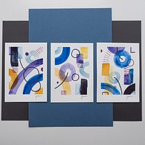 My project for course: Composition Design for Abstract Art. Design, Traditional illustration, Fine Arts, Graphic Design, and Digital Design project by Olga Rutkowiak-Krawczyk - 11.28.2022