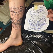 Mój projekt z kursu: Tatuaż dla początkujących. Un proyecto de Diseño de tatuajes de Marta Pakos - 28.11.2022