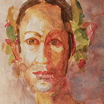 Mon projet du cours : Portraits à l’aquarelle : saisissez la personnalité de votre modèle. Fine Arts, Painting, Watercolor Painting, and Portrait Drawing project by i_picard - 11.28.2022