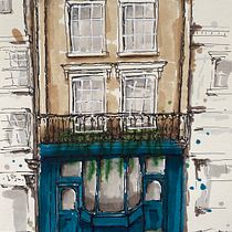 My project for course: Expressive Architectural Sketching with Colored Markers. Sketching, Drawing, Architectural Illustration, Sketchbook & Ink Illustration project by a_c_briggs - 11.16.2022