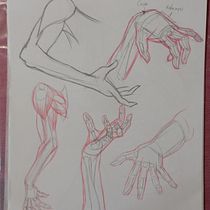 Mi proyecto del curso: Dibujo anatómico de extremidades, manos y pies. Un proyecto de Bellas Artes, Bocetado, Dibujo a lápiz, Dibujo, Dibujo de Retrato, Dibujo realista, Dibujo artístico, Sketchbook, Dibujo anatómico e Ilustración con tinta de Manuel Rodríguez Escobedo - 28.11.2022