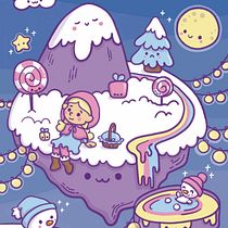 My project for course: Designing Kawaii Worlds: Spread Joy Through Illustration. Character Design, Digital Illustration, and Manga project by Lucie Lencová - 11.28.2022