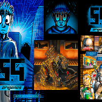 Mi proyecto : cómic s.g. orígenes (formato físico y webcomic) . Projekt z dziedziny Br, ing i ident, fikacja wizualna, Marketing, Ilustracja c, frowa, Stor, telling, To, art, Trad, c, jna ilustracja, Design, Kino, film i telewizja, Komiks,  Projektowanie plakatów, Grafika ed, torska i  Animacja użytkownika Benjamin Barceló - 29.11.2022