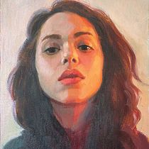 My project for course: Contemporary Oil Portraiture. Fine Arts, Painting, and Oil Painting project by pippin_graphics - 11.21.2022
