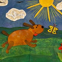 Kleine Spielerei. Een project van Traditionele illustratie, Ontwerp van personages, Collage, Papercraft, Kinderillustratie y Creativiteit met kinderen van Jana - 29.11.2022