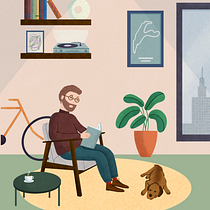 Mój projekt z kursu: Kolorowe ilustracje cyfrowe w Procreate. Un progetto di Illustrazione tradizionale, Disegno, Illustrazione digitale e Disegno digitale di iw.proczek - 29.11.2022