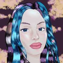 Mi proyecto del curso: Retratos digitales de fantasía con Photoshop. Ilustração tradicional, Desenho, Ilustração digital, Desenho de retrato, Desenho digital, e Pintura digital projeto de opmewf - 29.11.2022