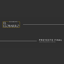Proyecto Final UX Writing: Restaurante El Llobarro Ein Projekt aus dem Bereich UX / UI, Informationsdesign, Cop, writing und App-Design von Manuel Alonso Martínez - 29.11.2022