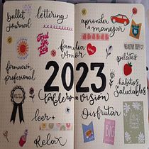 Mi proyecto del curso: Bullet journal creativo: aumenta tu productividad. Traditional illustration, Arts, Crafts, Lettering, DIY, H, Lettering, Management, and Productivit project by lasalabrenda - 01.23.2023