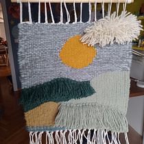 Mój projekt z kursu: Techniki tkania gobelinów. Un projet de Création d'accessoires, Artisanat, Décoration , et Décoration d'intérieur de Katarzyna - 30.11.2022