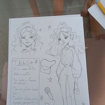 Meu projeto do curso: Desenho de personagens repletos de carisma- by Ari peach . Projekt z dziedziny Projektowanie postaci, Sketching,  R, sunek, Stor, telling, Stor, board,  R, sunek art, st i czn użytkownika Ariel Costa - 26.11.2022