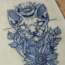 My project for course: Introduction to Etching Tattoos. Un proyecto de Diseño de tatuajes de Marvin Cagas - 29.11.2022