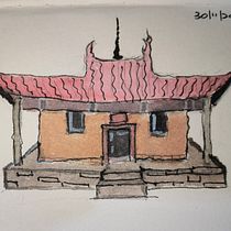My project for course: Expressive Architectural Sketching with Colored Markers Ein Projekt aus dem Bereich Skizzenentwurf, Zeichnung, Architektonische Illustration, Sketchbook und Illustration mit Tinte von 沛强 许 - 29.11.2022