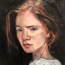 My project for course: Portrait Painting with Oil: Explore Light and Shade. Fine Arts, Painting, and Oil Painting project by Gabriela Ortiz - 11.30.2022
