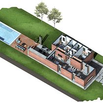 Mi proyecto del curso: Ilustración digital de proyectos arquitectónicos - Bokeh ArchViz. Un proyecto de Arquitectura, Paisajismo, Ilustración digital, Arquitectura digital e Ilustración arquitectónica de Nicolas Lopez Deiana - 30.11.2022
