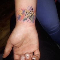 Mi proyecto del curso: Técnicas de color para tatuajes. Un progetto di Illustrazione tradizionale, Disegno, Illustrazione digitale, Design di tatuaggi e Disegno digitale di leoarte33 - 30.11.2022