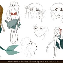 Mój projekt z kursu: Ilustracja i projektowanie bohaterów książek dziecięcych. Traditional illustration, Character Design, Children's Illustration, and Narrative project by Aleksandra Ziober - 11.30.2022