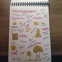 Meu projeto do curso: Diário ilustrado: prática diária e consciente. Creativit, Drawing, and Sketchbook project by nathaliabvbrito - 11.30.2022