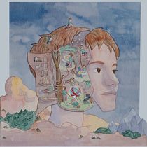 My project for course: Surreal Illustration with Watercolor and Ink. Traditional illustration, Fine Arts, Painting, Drawing, and Watercolor Painting project by laurette_bou - 12.01.2022