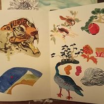My project for course: Introduction to Gouache: A Chromatic Journey to Japan. Un proyecto de Ilustración tradicional, Bellas Artes, Pintura y Pintura gouache de jjbrynteg - 01.12.2022