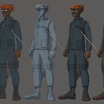 My project for course: Concept Art: Character Design & Worldbuilding  Ein Projekt aus dem Bereich Traditionelle Illustration, Design von Figuren, Digitale Illustration, Concept Art, Digitale Zeichnung und Digitale Malerei von annik_ - 02.12.2022