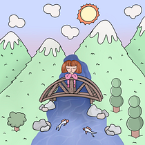Mon projet du cours : Univers kawaii : créez des illustrations pleines de joie. Character Design, Digital Illustration, and Manga project by Marie Brassel - 11.01.2022