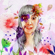 Eri Mennella Ein Projekt aus dem Bereich Traditionelle Illustration, Bildende Künste, Malerei, Zeichnung, Aquarellmalerei, Porträtzeichnung und Artistische Zeichnung von Eri Mennella - 02.12.2022