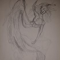 Mi proyecto del curso: Sketchbook fantástico: dibuja personajes desde la imaginación. Ilustração tradicional, Criatividade, Desenho, e Sketchbook projeto de eltipomuerto - 02.12.2022