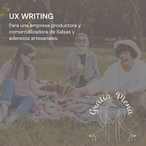 Mi proyecto del curso: UX writing para principiantes_ Gratia Plena. UX / UI, Information Design, Cop, writing, and App Design project by paola.cabrera.ospino - 12.03.2022