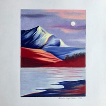 Mon projet du cours : Dessin de paysage aux pastels : jouez avec la lumière. Traditional illustration, Fine Arts, Pencil Drawing, Drawing, and Artistic Drawing project by Natalia Le Cam - 12.03.2022