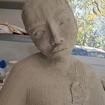 Mon projet du cours : Initiation à la sculpture figurative en argile. Fine Arts, and Sculpture project by samijoga - 12.03.2022